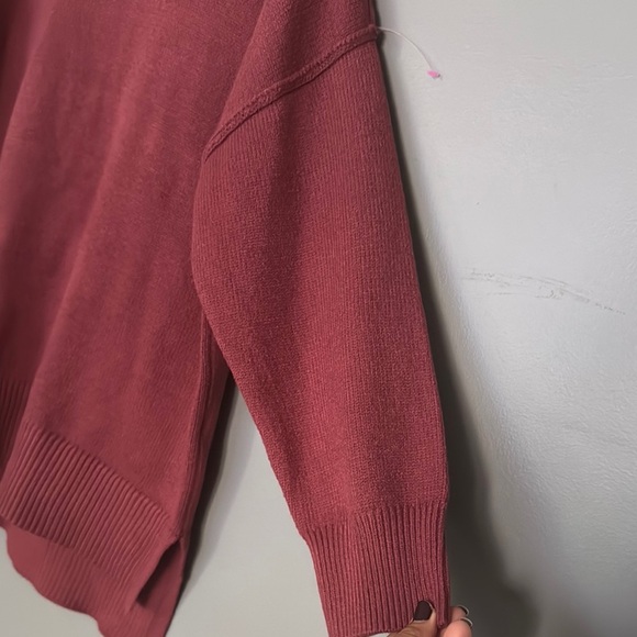 Philosophy Brown and Red Crew Neck Sweaters - Picture 5 of 9